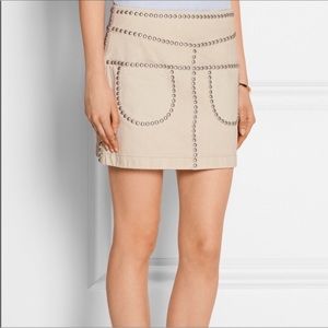 Authentic COACH rivet mini skirt